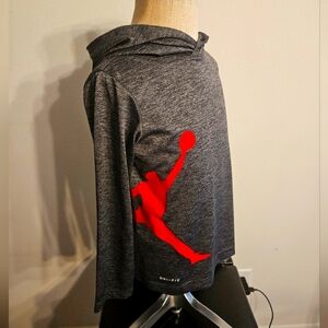 Boys Jordan Dri Fit Hoodie Shirt